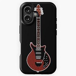 MUSICAL INSTRUMENTS - BRIAN MAY RED SPECIAL iPhone Tough Case