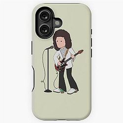 Brian May Cartoon iPhone Case