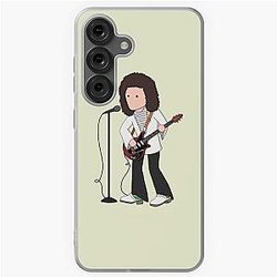 Brian May Cartoon 1 Samsung Galaxy Soft Case