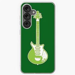 MUSICAL INSTUMENTS SILHOUETTES - BRIAN MAY RED SPECIAL Samsung Galaxy Soft Case