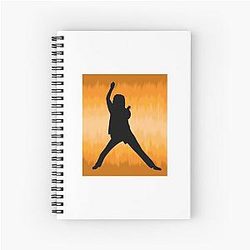 Brian May Spiral Notebook