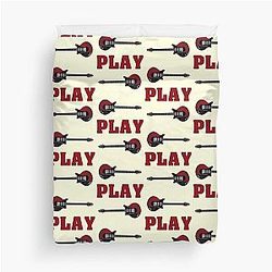 Play Brian May Duvet Cover