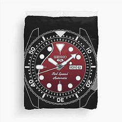 Seiko 5 Brian May Red Special Duvet Cover