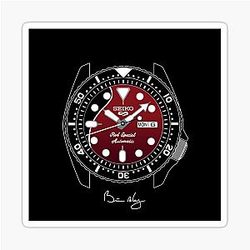 Seiko 5 Brian May Red Special Sticker