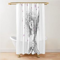 Brian May Stars Shower Curtain