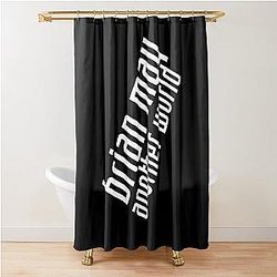 Freddie Mercury - Another World by Brian May Shower Curtain