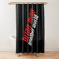 Freddie Mercury - Another World Brian May Shower Curtain