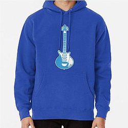 MUSICAL INSTRUMENTS SILHOUETTES - BRIAN MAY RED SPECIAL PULLOVER HOODIE
