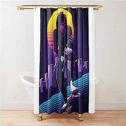 Brian May Retro Style Shower Curtain