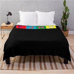 Queen - Hot Space  Freddie Mercury, Brian May, John Deacon, Roger Taylor Throw Blanket
