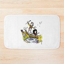 Freddie Brian May cartoon Bath Mat