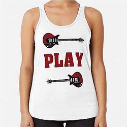 Play Brian Racerback Tank Top