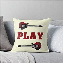 Play By Brian Throw Pillow