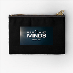 Brilliant Minds Always Inspiring Always Thoughtful Brilliant Minds Zipper Pouches