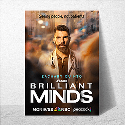 Brilliant Minds Beyond The Screen Brilliant Minds Posters