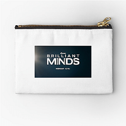 Brilliant Minds Always Inspiring Always Thoughtful Brilliant Minds Zipper Pouches