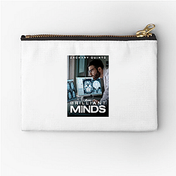 Brilliant Minds The Best TV Series Brilliant Minds Zipper Pouches