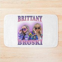 Brittany Broski 90s Vintage Style Bath Mat