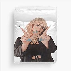 Brittany Broksi Illustration Duvet Cover