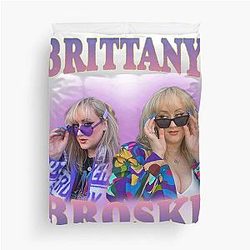 Brittany Broski 90s Vintage Style Duvet Cover