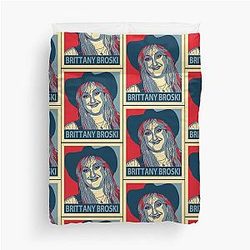 Brittany Broski Duvet Cover