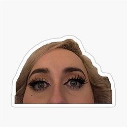 Brittany Broski Glossy Sticker