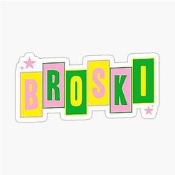 Brittany Broski Graphic Sticker