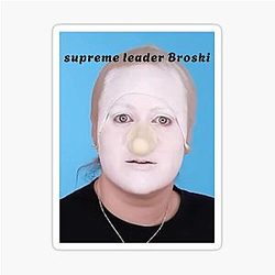 Brittany Broski Supreme Leader Sticker