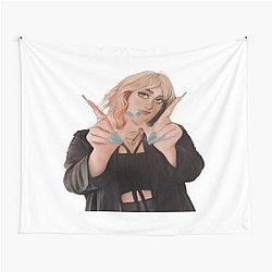 Brittany Broski illustration Tapestry