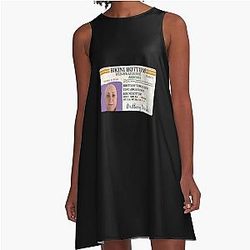 Brittany Broski Bikini Bottom A-Line Dress