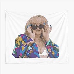 Brittany Broski Vector Illustrations Tapestry