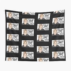 Brittany Broski Suck the Sh*t Quote Tapestry