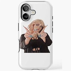 Brittany Broski Illustration iPhone Tough Case