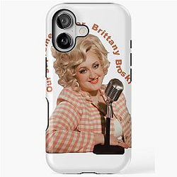 Brittany Broski Supreme Leader sticker iPhone Tough Case