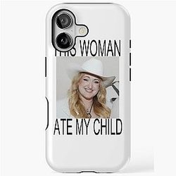 Brittany Broksi This Woman Ate My Child iPhone Tough Case
