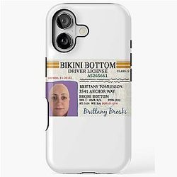 Brittany Broski Bikini Bottom License iPhone Case