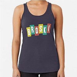 Brittany Broski Graphic Racer Back Tank Top