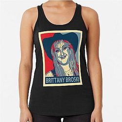 Brittany Broski Racerback Tank Top