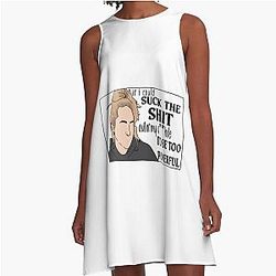 Brittany Broski Suck the Sh*t A-Line Dress