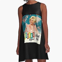 Brittany Broski Report A-Line Dress