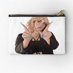 Brittany Broski illustration Zip Pouch