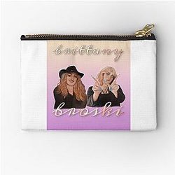 Brittany Broski Vintage Style Design Zipper Pouch