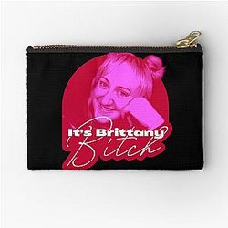 It's Brittany Broski Zipper Pouch