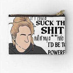 Brittany Broski Suck the Shits Zipper Pouch