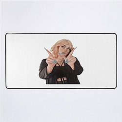 Brittany Broski Illustration Desk Mat