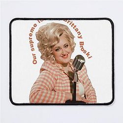Brittany Broski Supreme Leader Sticker Mouse Pad