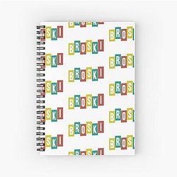 Brittany Broski Spiral Notebook