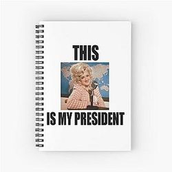 President Brittany Broski Notebook