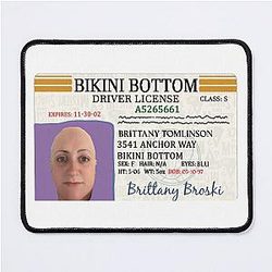 Brittany Broski Bikini Bottom Mouse Pad