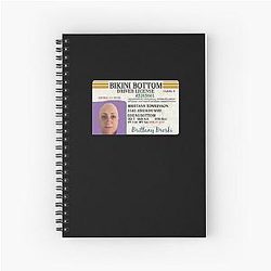 Brittany Broski Bikini Bottom License Notebook